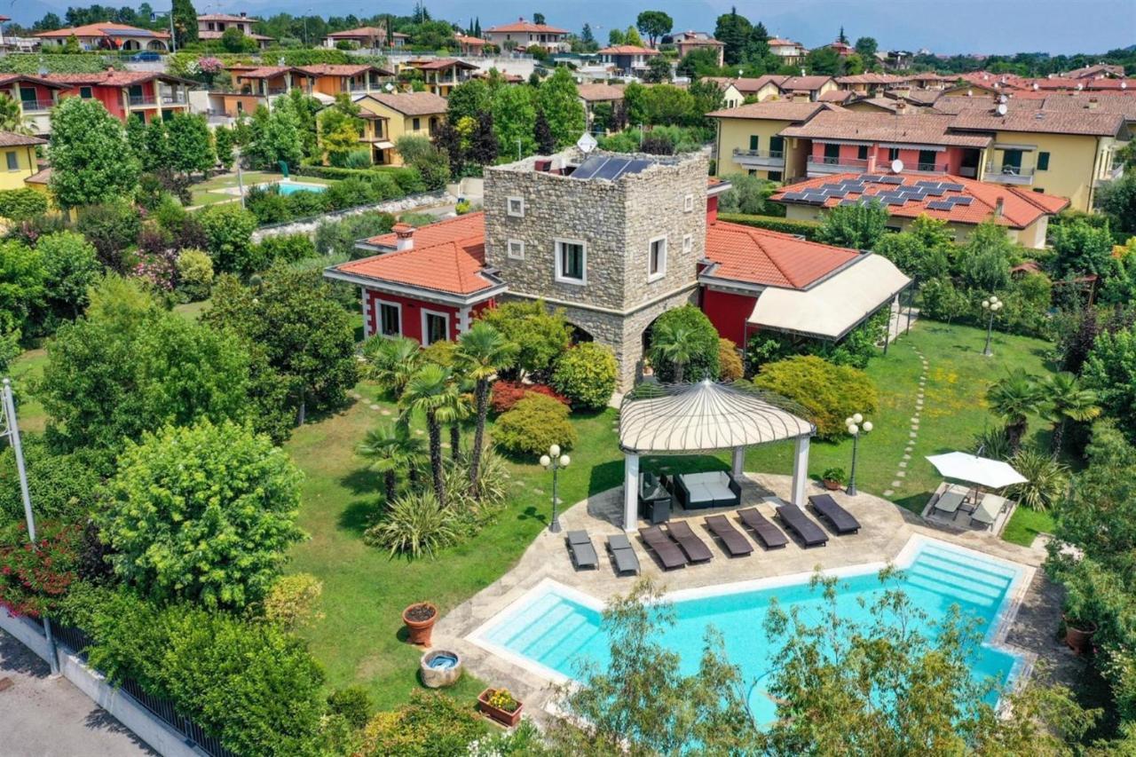 Private Luxury Villa With Pool Moniga del Garda Buitenkant foto