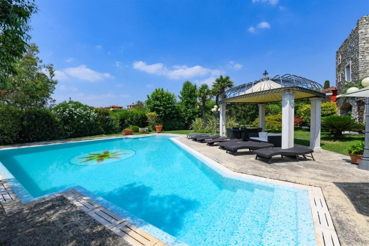 Private Luxury Villa With Pool Moniga del Garda Buitenkant foto