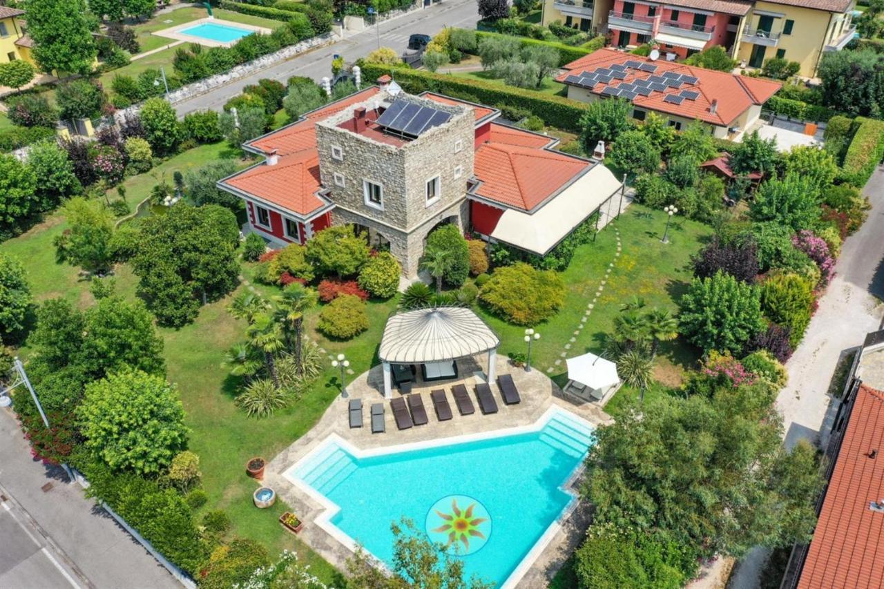 Private Luxury Villa With Pool Moniga del Garda Buitenkant foto